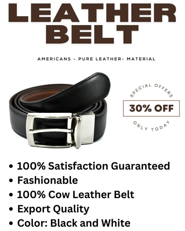  Leather Belt
