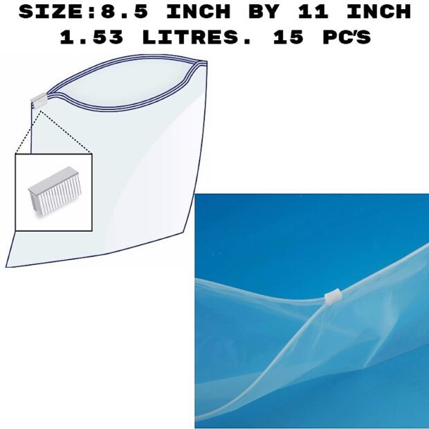 clear Plastic Freezer bags