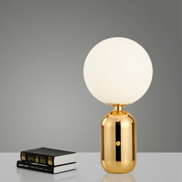 Glass Ball Desk Lamp