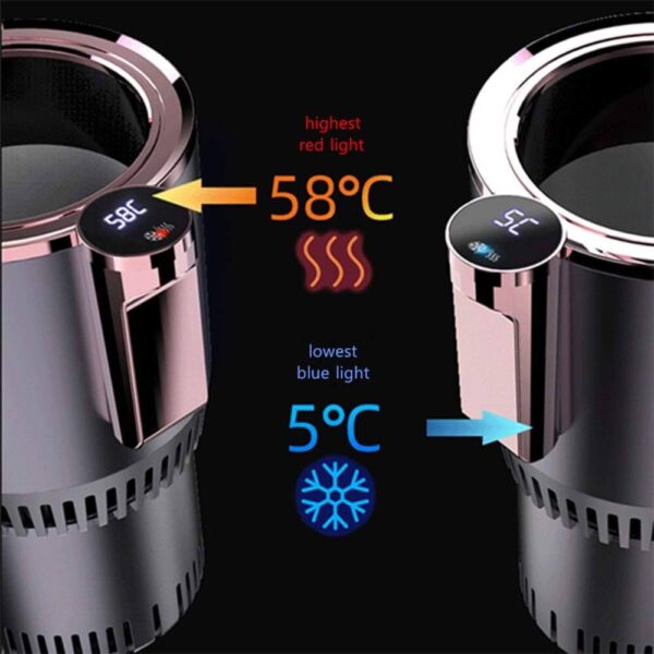 2-in-1 Smart Car Cup Warmer Cooler - Image 3
