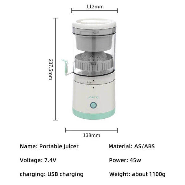 Fully Automatic Rechargeable Juicer