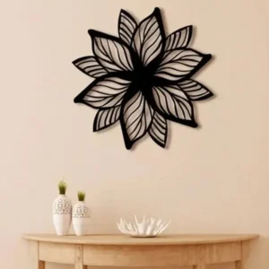 flower decor acrylic